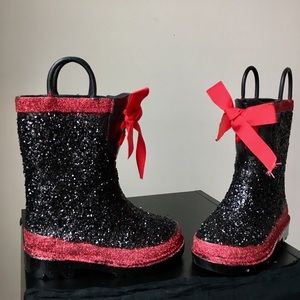 Glitter Rainboots